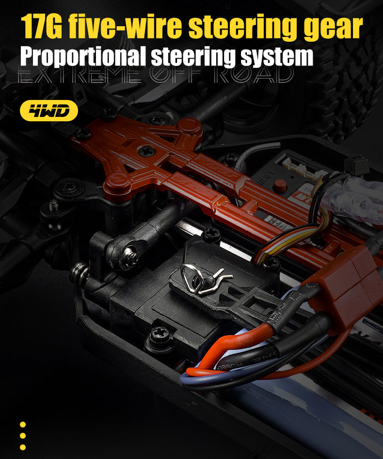 Adventurer: Extreme Off-Road RC Car: 38 KM/H Speed, Durability, and Optional Add-On Battery Adventurer: Extreme Off-Road RC Car: 38 KM/H Speed, Durability, and Optional Add-On Battery